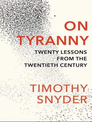 cover image of On Tyranny